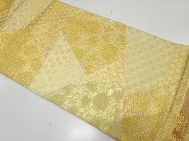 Japanese Kimono / Antique / Fukuro Obi Silk